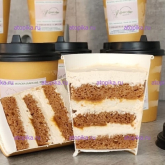 Торт «Карамельный»  «GrishAnya» 150г - интернет-магазин диетических продуктов, товаров для аллергиков и астматиков