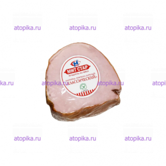Карбонад к/в "Классический" (порц.нарез),  Мит Стар 0,499кг - интернет-магазин диетических продуктов, товаров для аллергиков и астматиков
