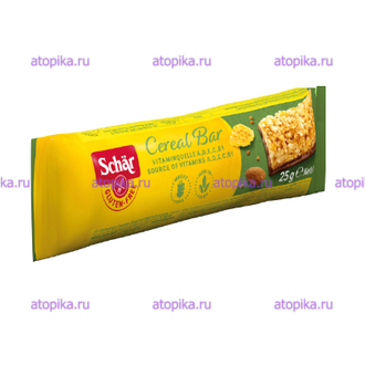 Батончик злаковый Cereal Bar с молоч. шоколадом, Dr. Schar  - интернет-магазин диетических продуктов, товаров для аллергиков и астматиков