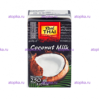 "Кокосовое молоко" Real Thai 250мл (ТетраПак) 85% мякоти - интернет-магазин диетических продуктов, товаров для аллергиков и астматиков