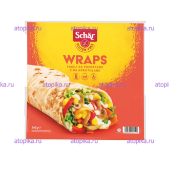 Хлебные лепешки (Wraps) без глютена срок до 13.08.25 - интернет-магазин диетических продуктов, товаров для аллергиков и астматиков