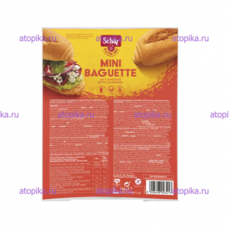 Безглютеновые мини-багеты Mini Baguette  - интернет-магазин диетических продуктов, товаров для аллергиков и астматиков