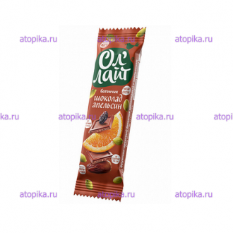 Батончик Шоколад апельсин Ол'Лайт  - интернет-магазин диетических продуктов, товаров для аллергиков и астматиков