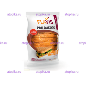 Хлеб нарезанный Pan Rustico с низ.сод.белка, FLAVIS - интернет-магазин диетических продуктов, товаров для аллергиков и астматиков