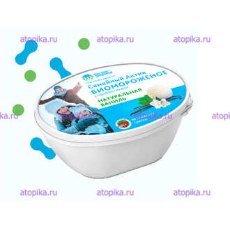 Мороженое "Семейный актив" Ванильное, ТМ Десант Здоровья  - интернет-магазин диетических продуктов, товаров для аллергиков и астматиков