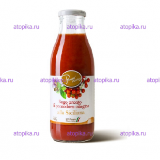 Томатный соус из сицилийских помидорчиков черри Selimipina - интернет-магазин диетических продуктов, товаров для аллергиков и астматиков