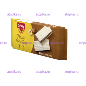 Вафельный батончик Wafer Pocket, Schar срок до 04.09.25 - интернет-магазин диетических продуктов, товаров для аллергиков и астматиков